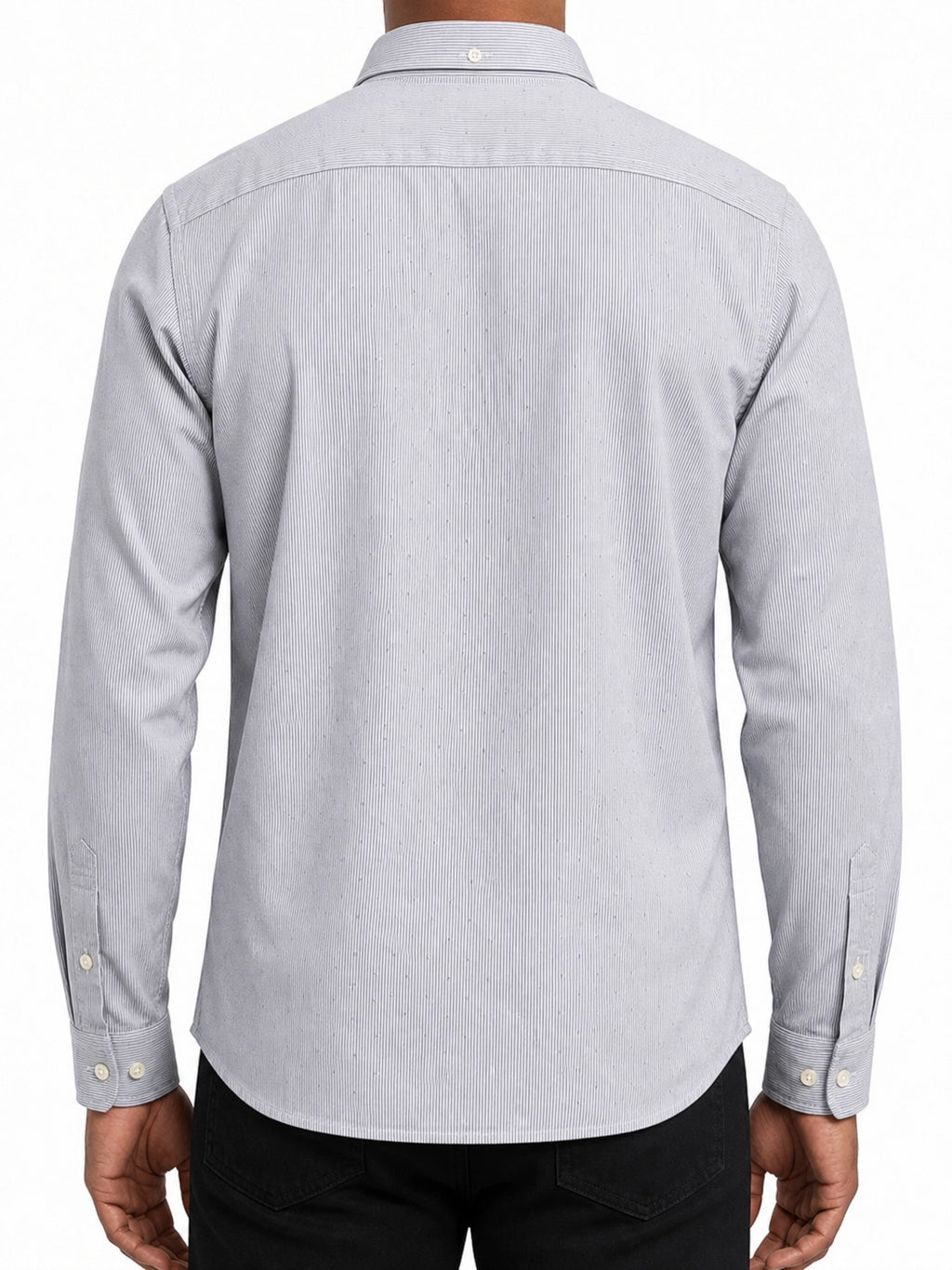 LEVI’S Light Grey Pinstripe Casual Shirt
