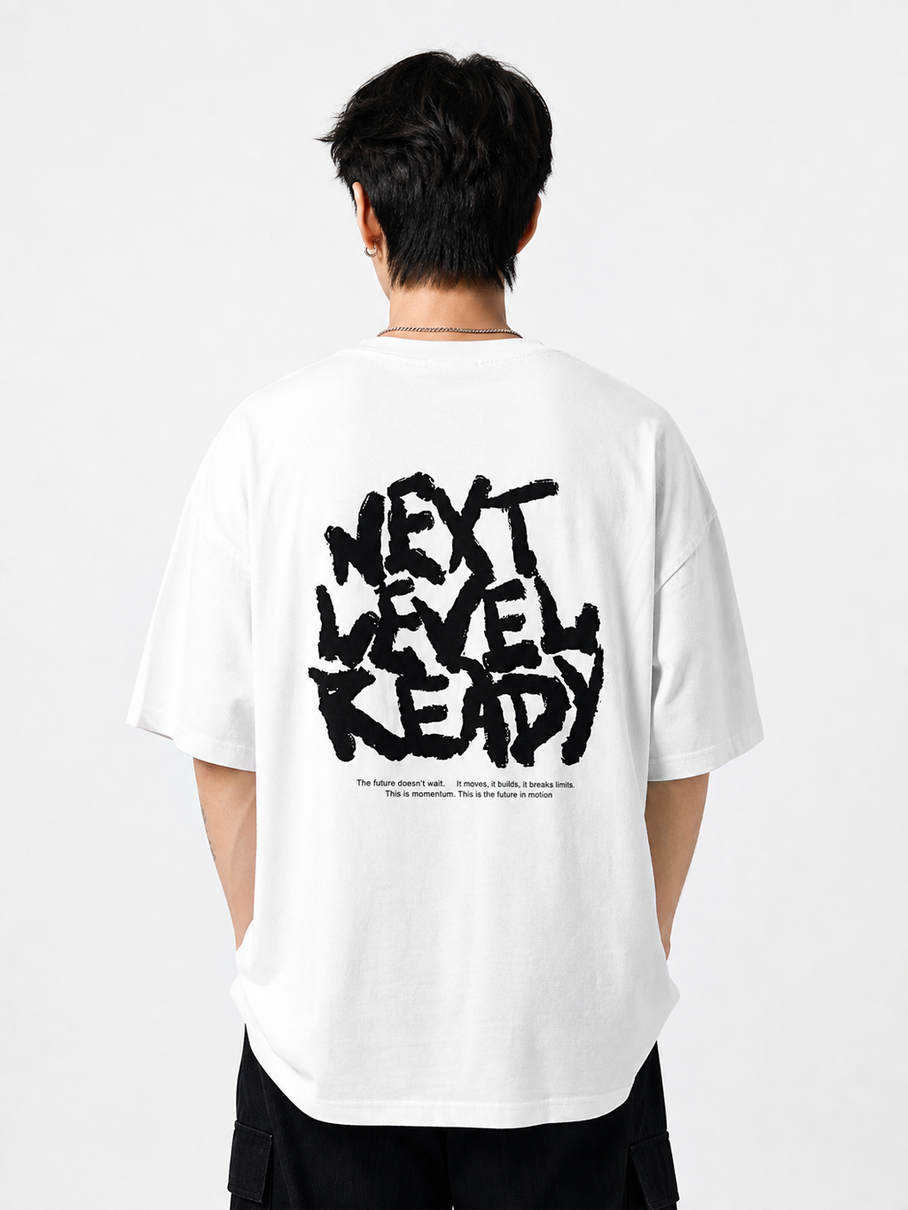 Essential Oversized Tee – White