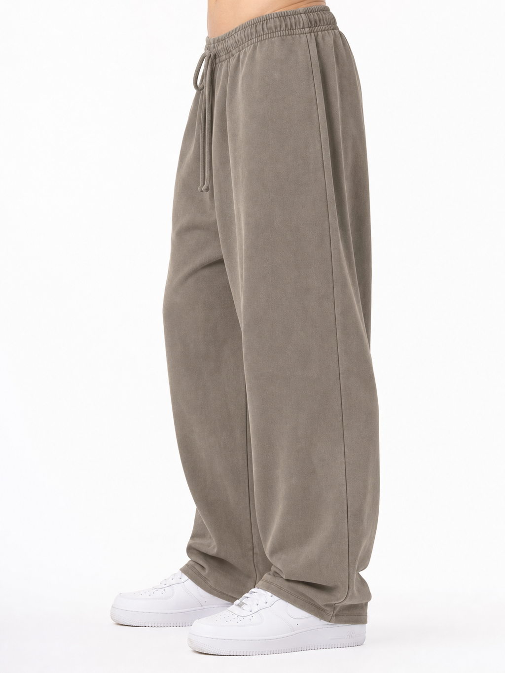 ZARA Premium Baggy Trouser – Earthy Olive Brown