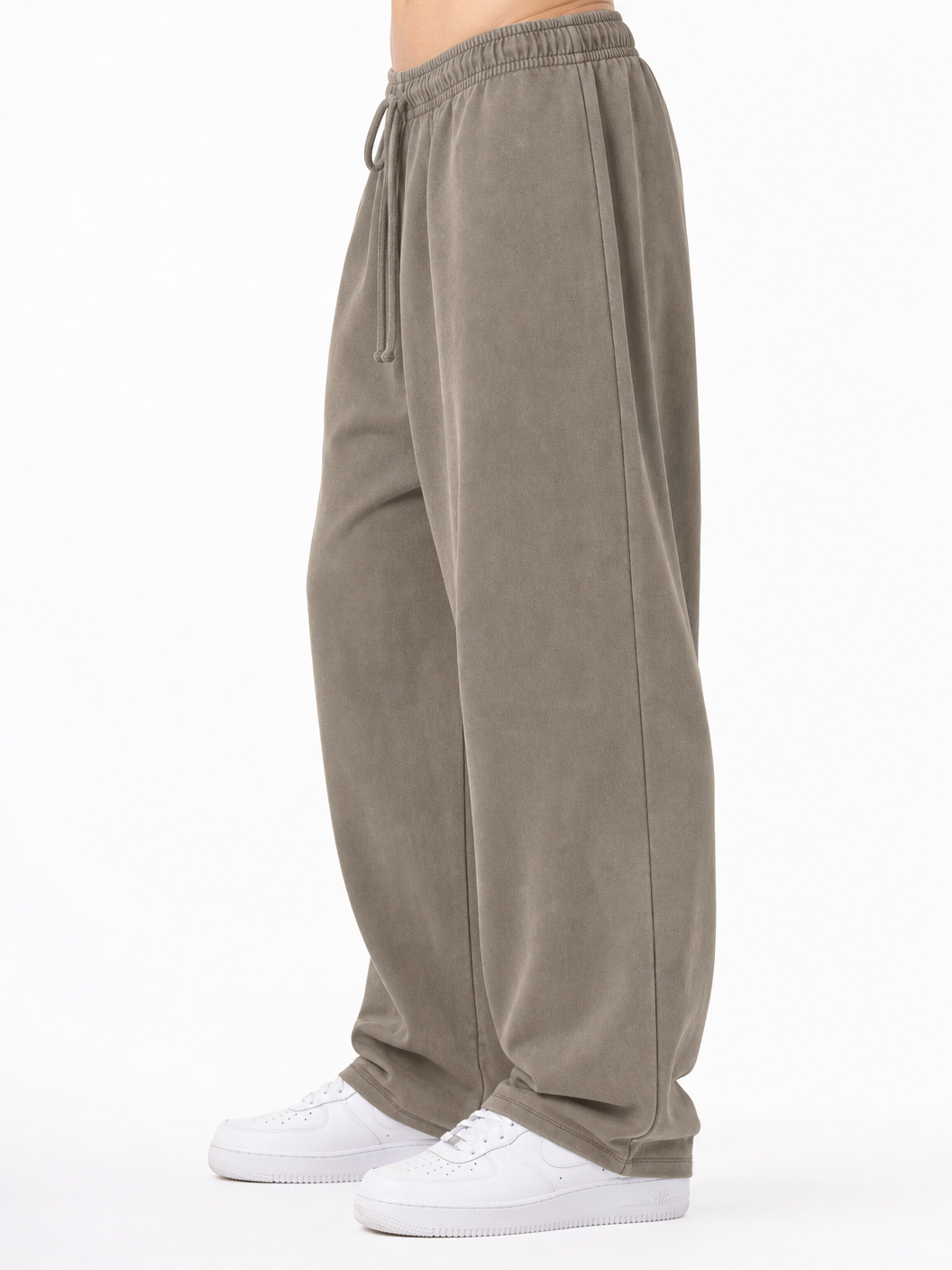 ZARA Premium Baggy Trouser – Earthy Olive Brown