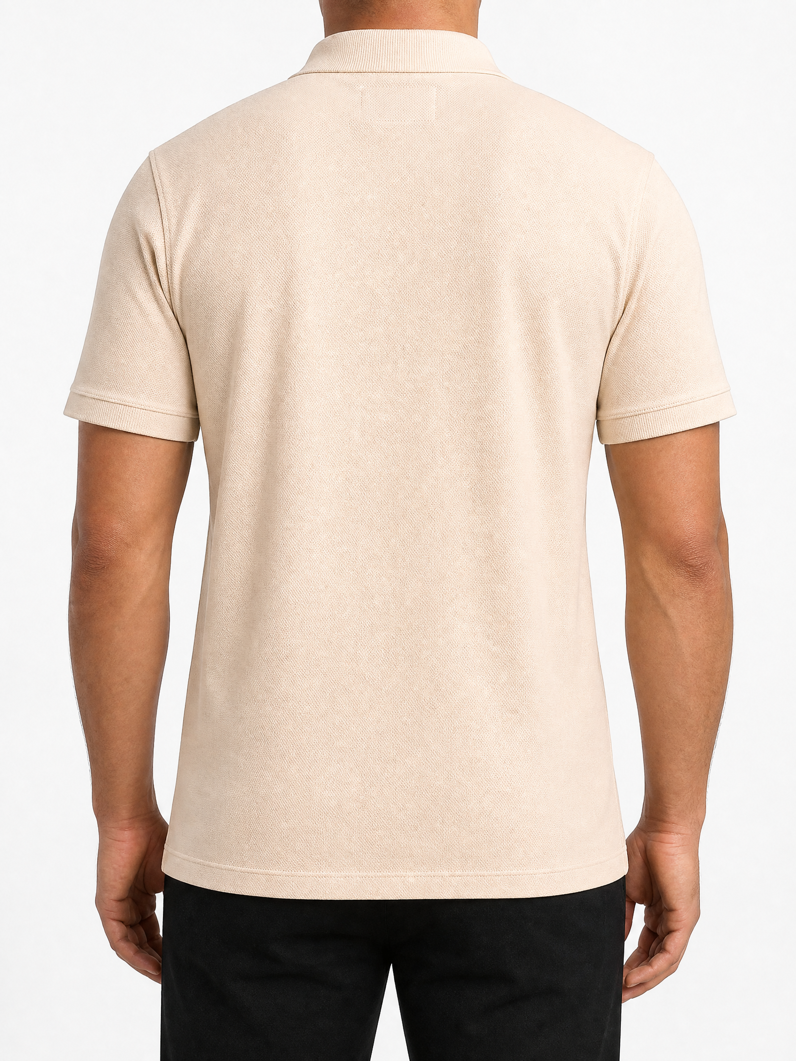 Bruno Classic Polo Shirt - Peach