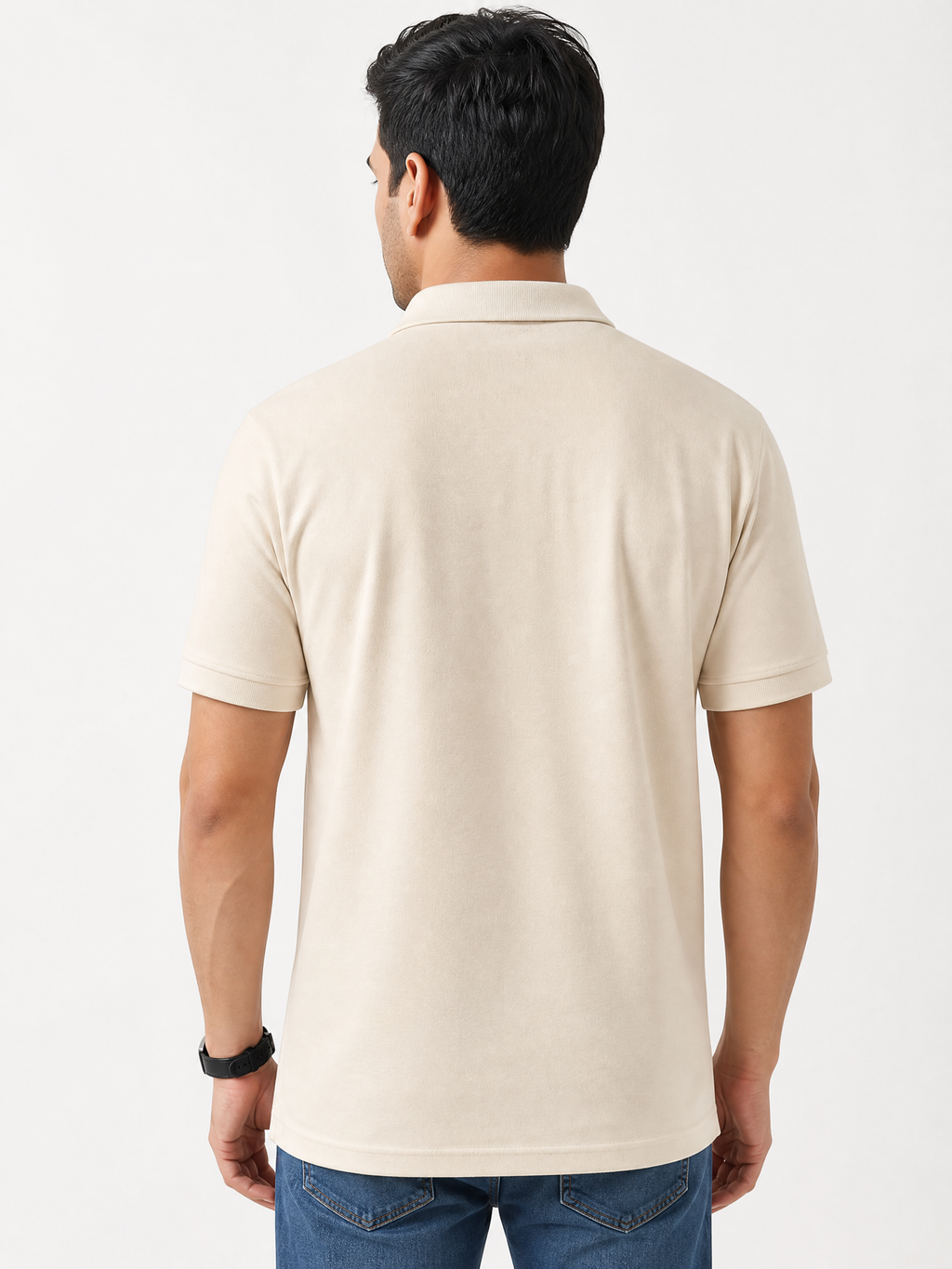Bruno Classic Polo Shirt – Beige