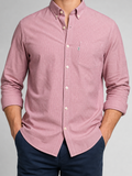 LEVI’S Peach Pinstripe Casual Shirt